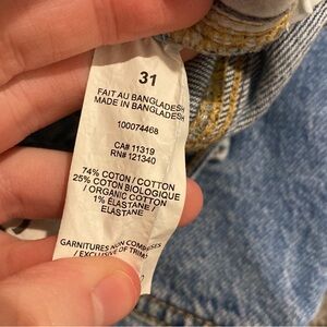 Dynamite Claudia Mom Jeans size 31